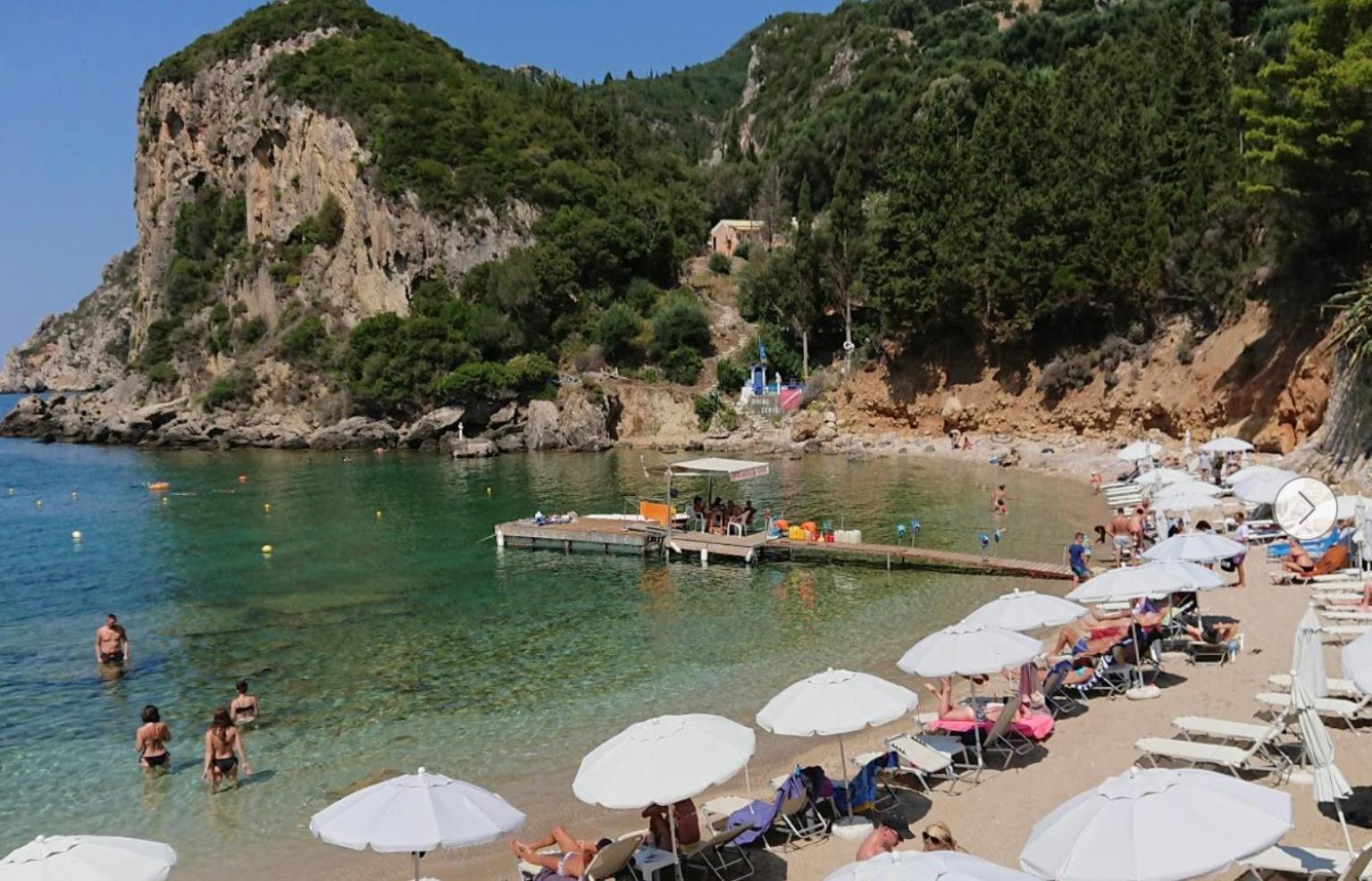 Villa Ampelaki 30 meters to beach Paleokastritsa Exteriör bild