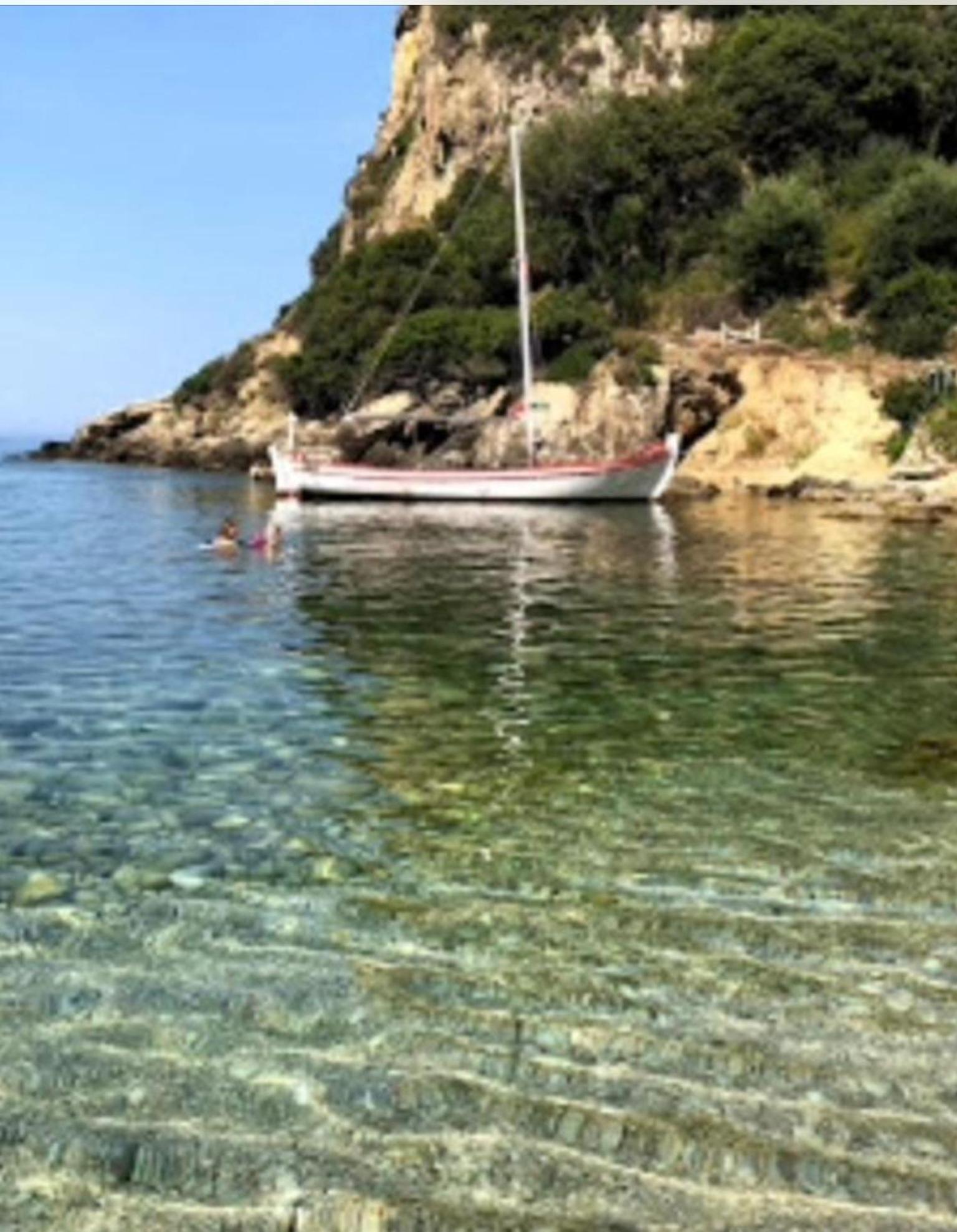 Villa Ampelaki 30 meters to beach Paleokastritsa Exteriör bild